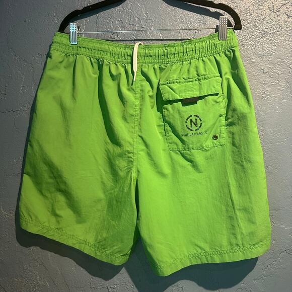 Nautica Jeans Co. Swimming Trunks Size Large Hot Tub Cruise Pool Beach Utility - Picture 2 of 11